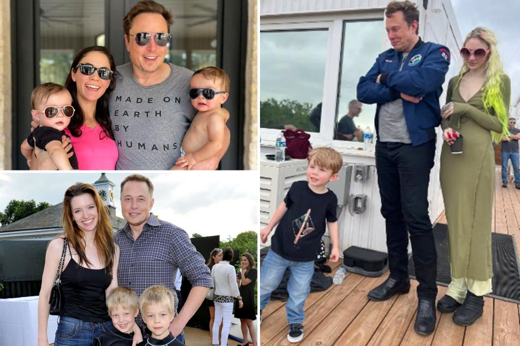 11-year-old Elon Musk's dad buys $35 million secret luxury compound for his kids — and two of their moms